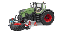 04041 Fendt X 1050 Tractor w repair accessories
