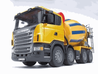03554 SCANIA R Series Cement Mixer Truck Bruder Parts