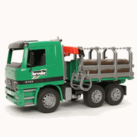 01663 Actros Logging truck