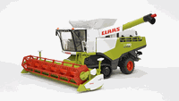02119 Claas Lexion 780 combine harvester