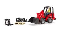 02191 Schaeffer Compact loader 2034 w figure and accessories
