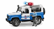02595 Land Rover Defender police vehicle