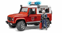 02596 Land Rover Defender fire department vehicle