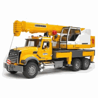 02818 MACK Granite Liebherr crane truck