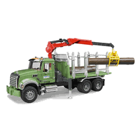02824 MACK Granite Timber truck with 3 trunks