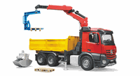 03651 MB Arocs construction truck with Crane and accessories