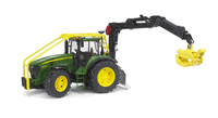 09809 John Deere 7930 forestry tractor