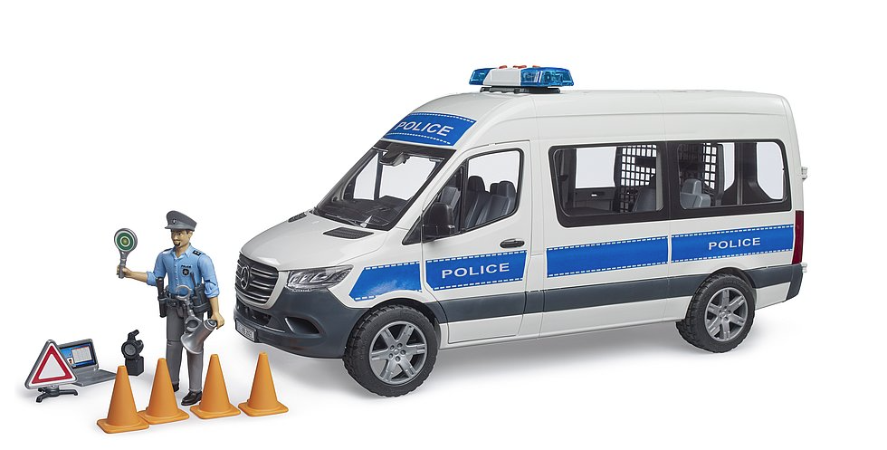 02683 MB Sprinter Police emergency vehicle with Light & Sound Module