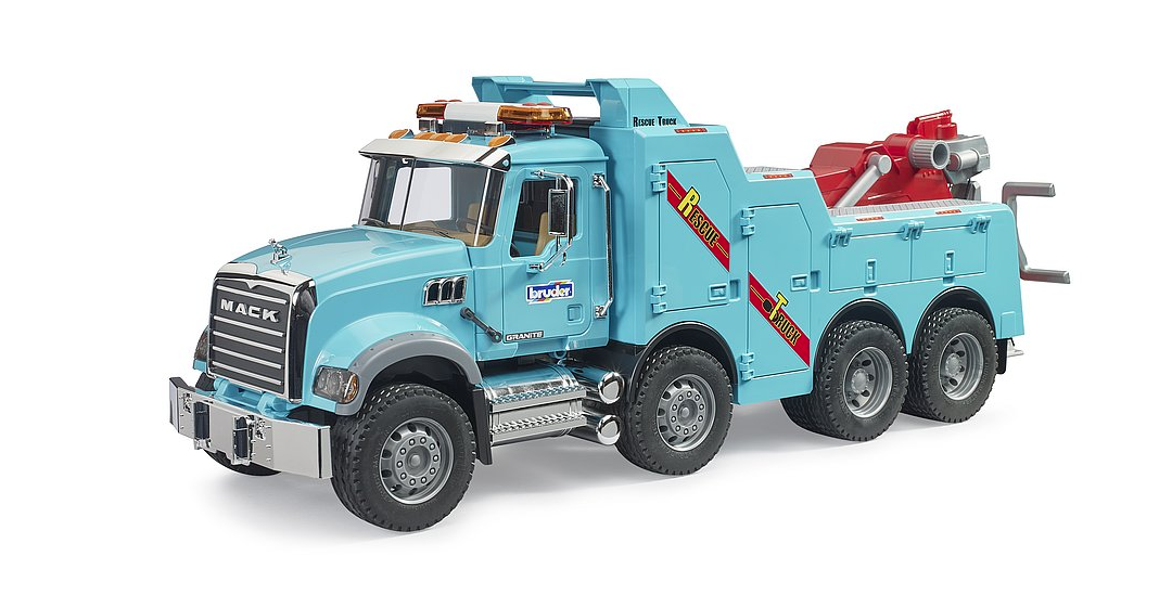 02831 *New* Mack Granite Recovery and Towing Truck with Light and Sound Module