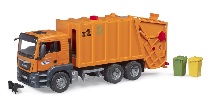 03760 MAN TGS Garbage truck (orange)