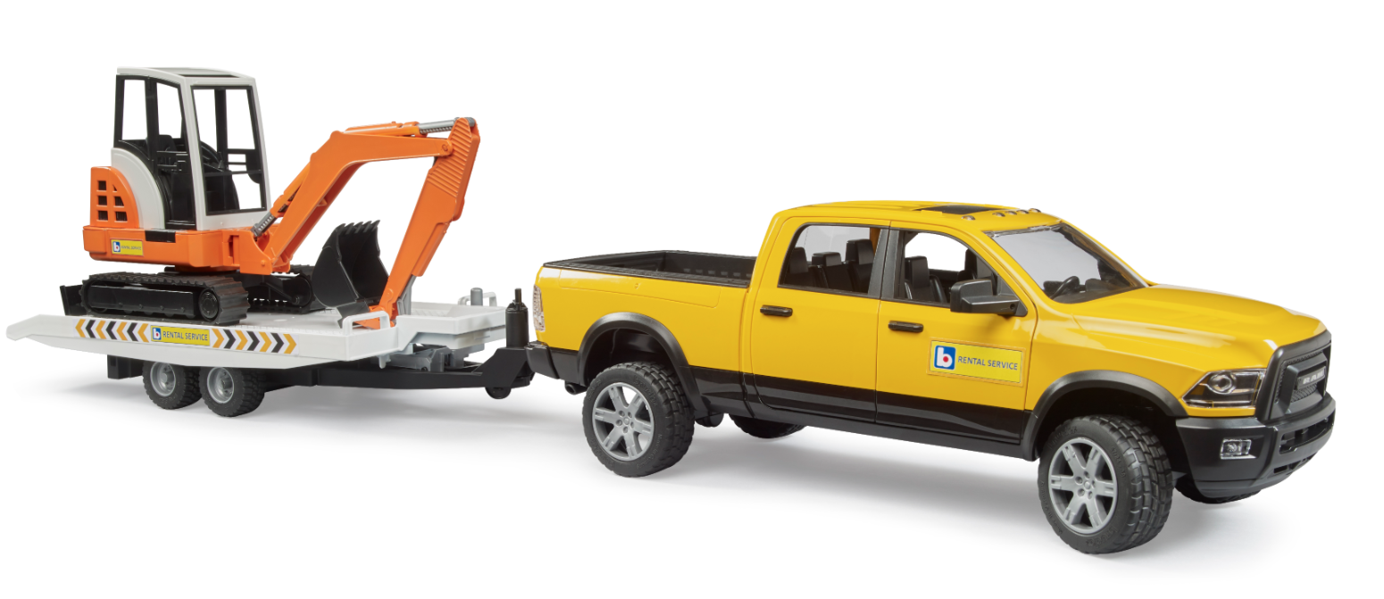02546 *New* Ram Rental Service with Mini Excavator