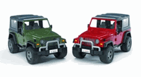02520 Jeep Wrangler Unlimited - Red