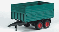 02010 Tandem axle tipping trailer with removable top