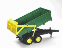02210 Tipping Trailer (Green and yellow)